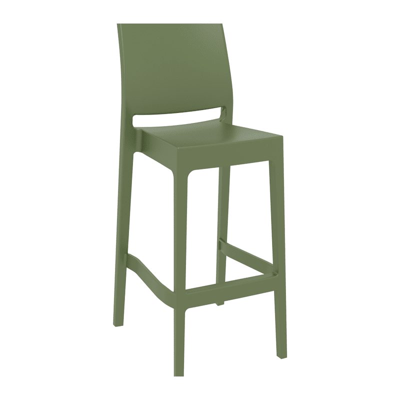 Barkruk 75 Cm Olijf Groen Siesta Maya