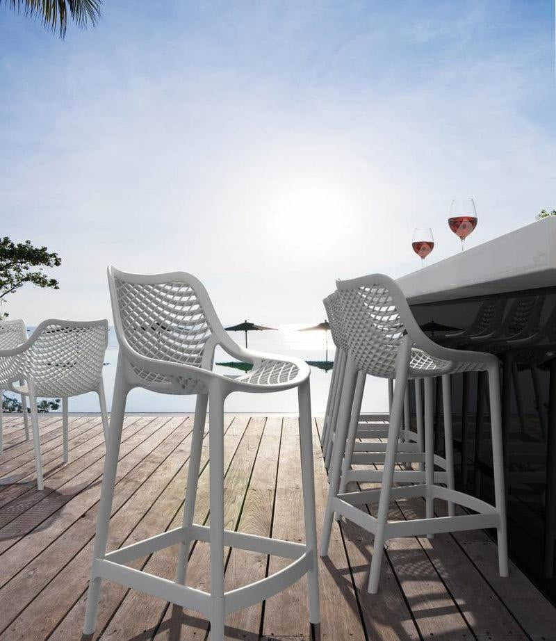 Barkruk Voor Buiten Wit Siesta Air 65 Cm