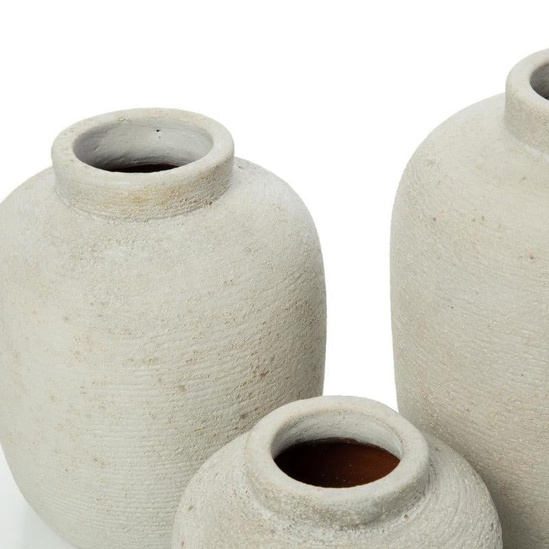 Bazar Bizar Grijze Betonlook Vaas Peaky M