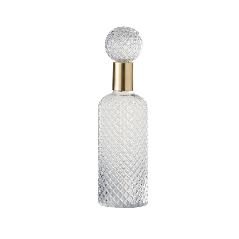 Bottle Chic Transparant Goud L