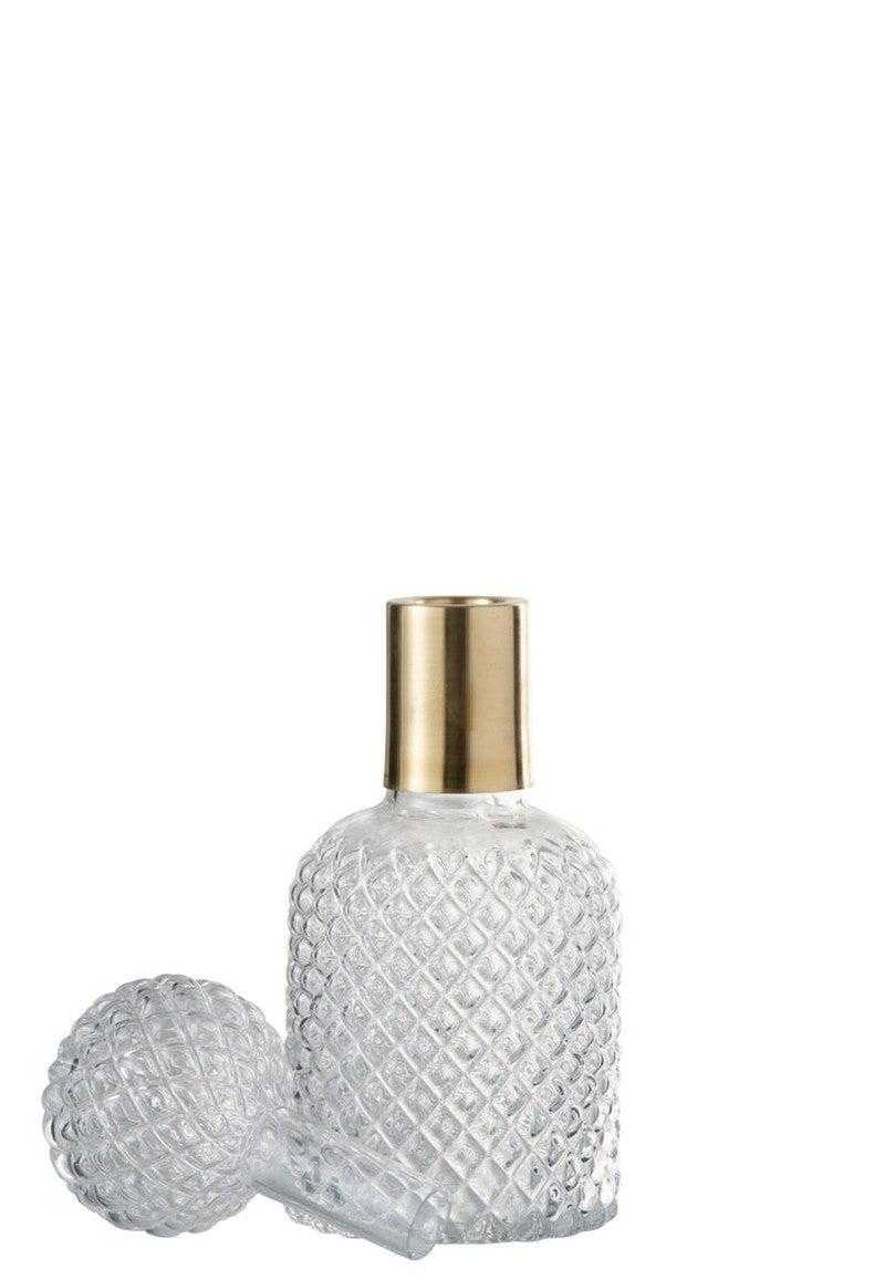 Bottle Chic Transparant Goud M