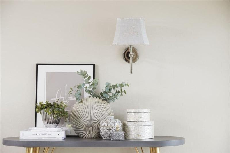 Decoratiepotje Licht Grijs Goud Miya Lene Bjerre S