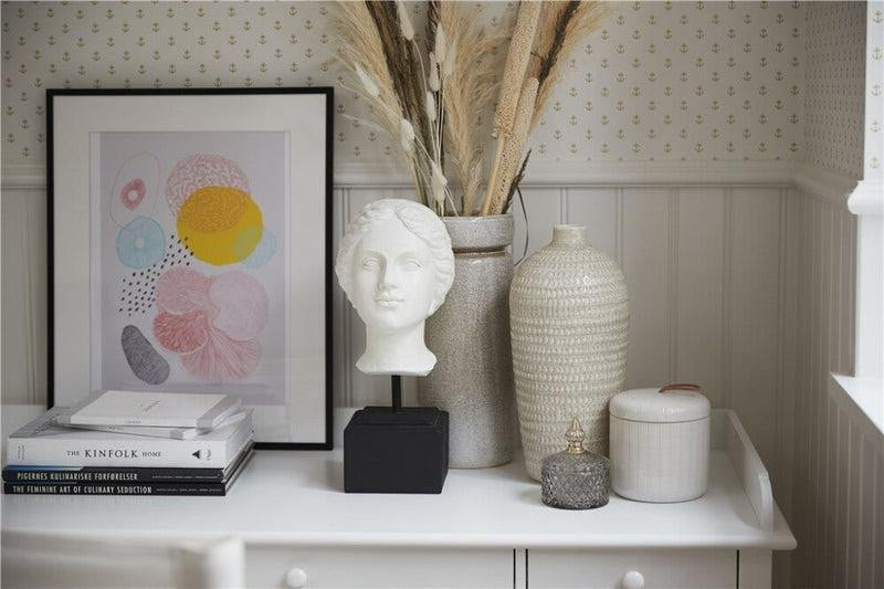 Decoratiepotje Licht Grijs Goud Miya Lene Bjerre S