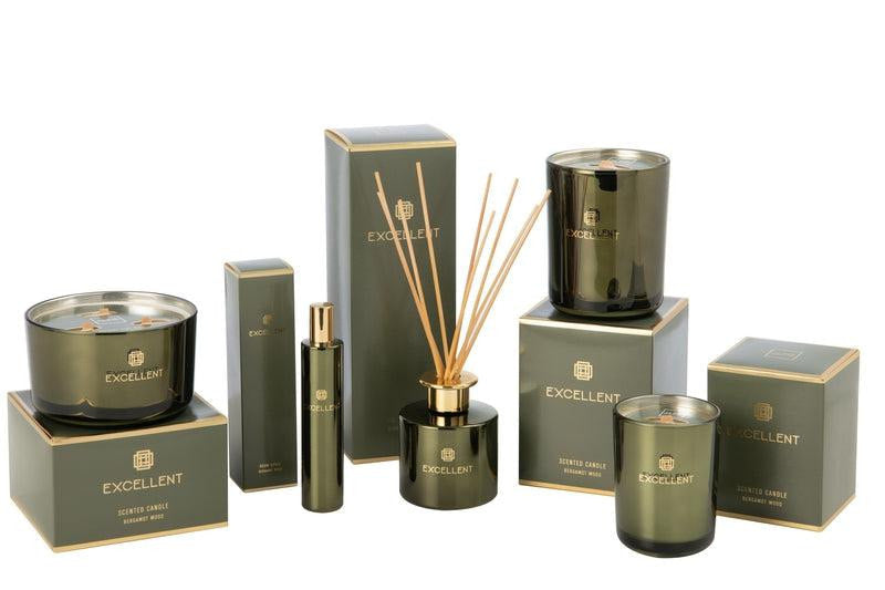 Home Spray Excellent Bergamot Wood Groen