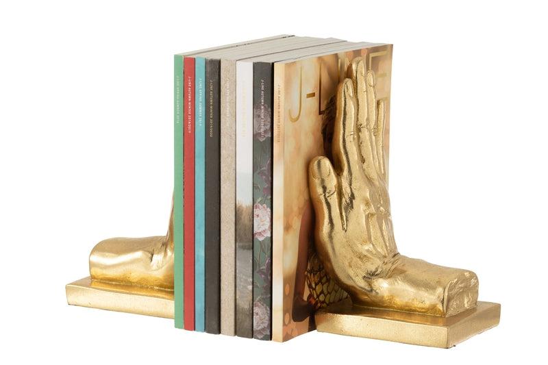 J-Line Boekenstandaard Gouden Handen