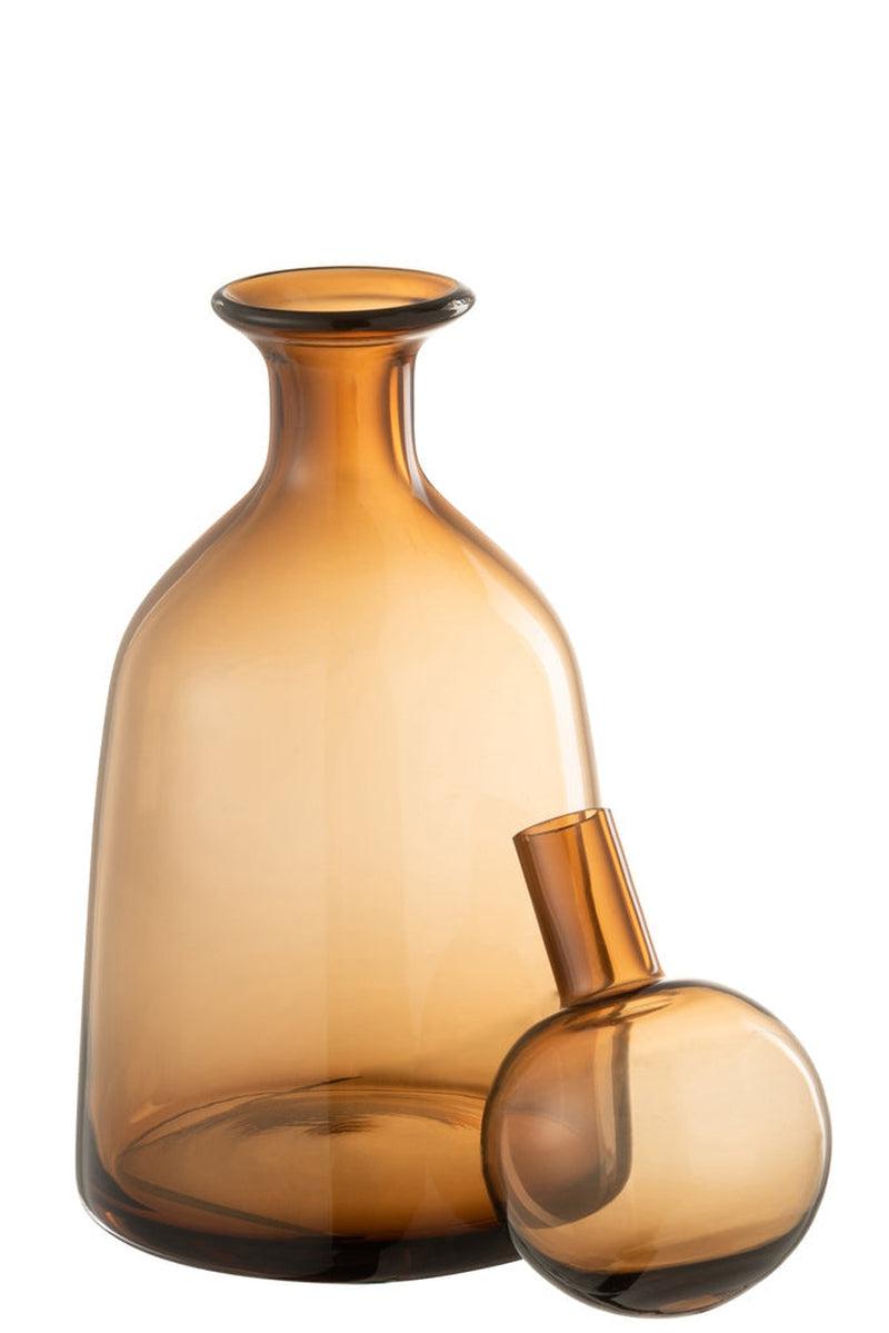 J-Line Bottle Chic Effen Bruin S