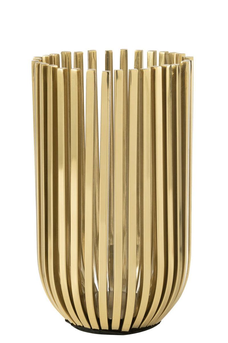 J-Line Gouden Kandelaar Spijlen Xl