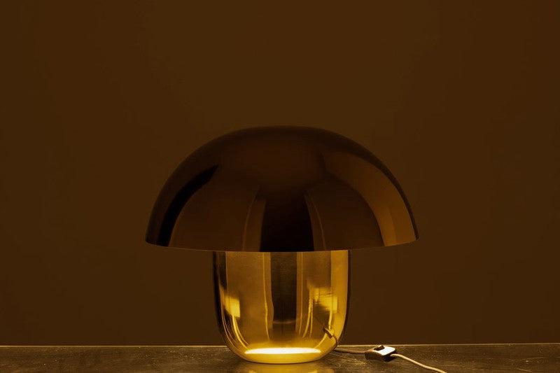 J-Line Paddenstoel Lamp Goud S