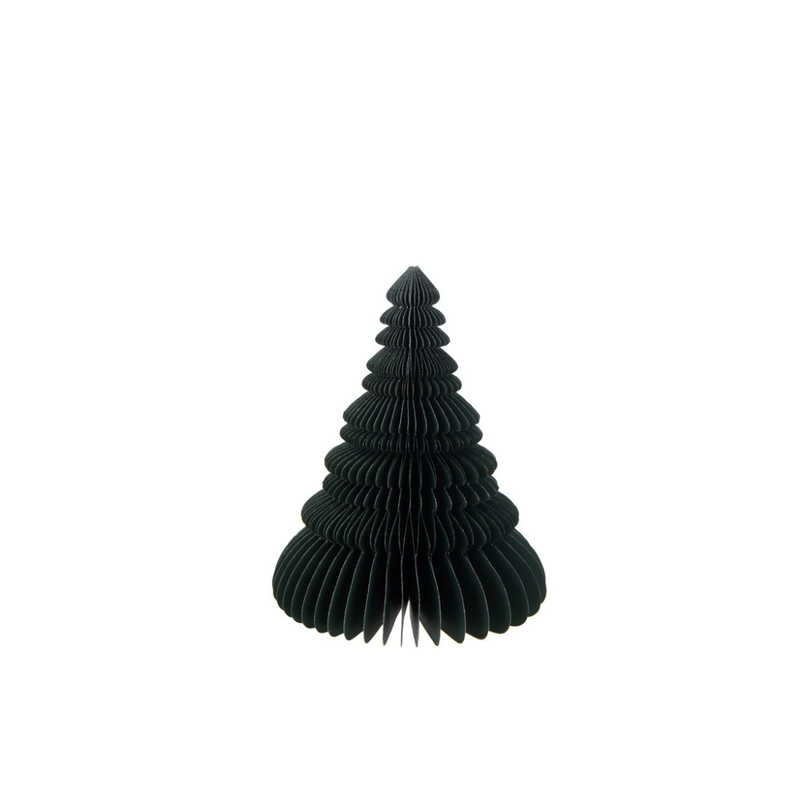 J-Line Papieren Decoratieboom Groen M