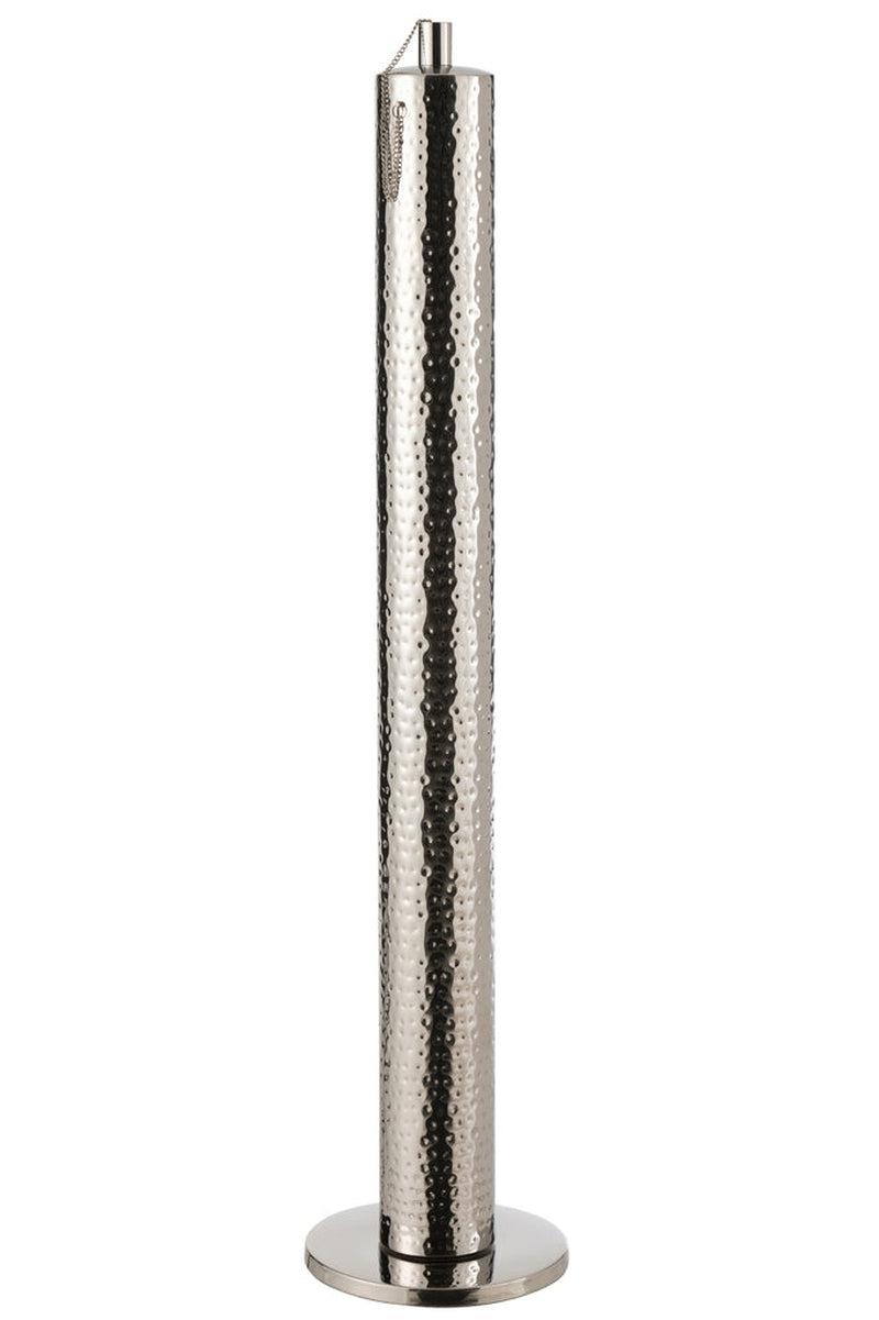 J-Line Roestvrijstalen Tuinfakkel Zilver Xl