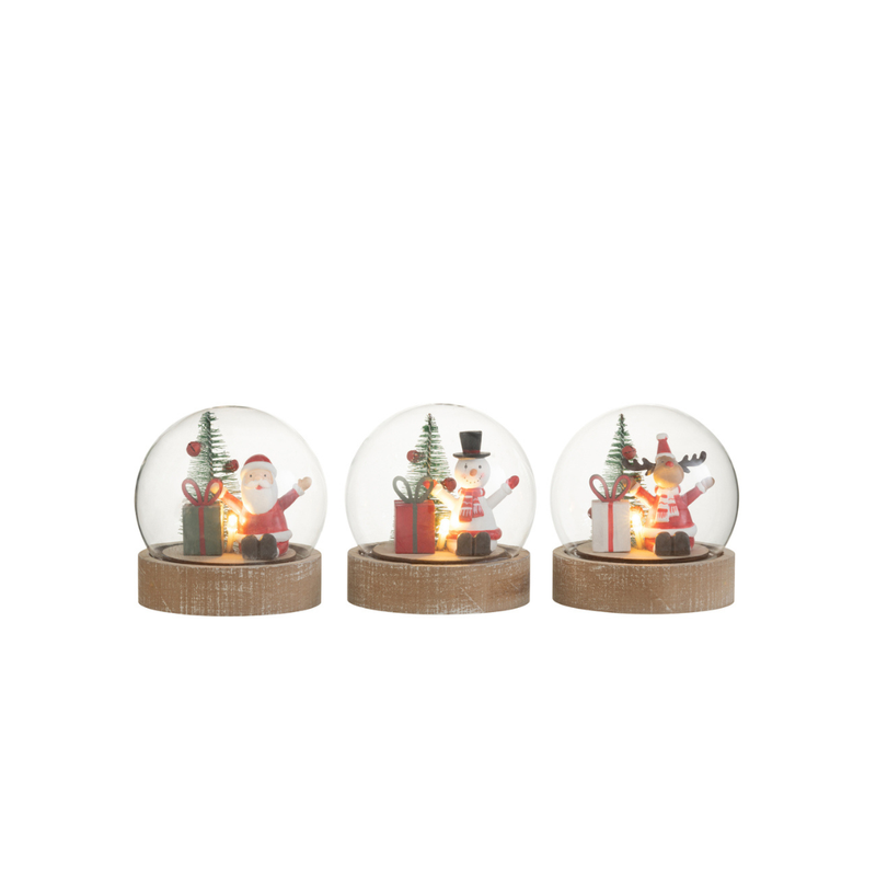 J-Line Ronde Stolp Kerst Decoratie Led
