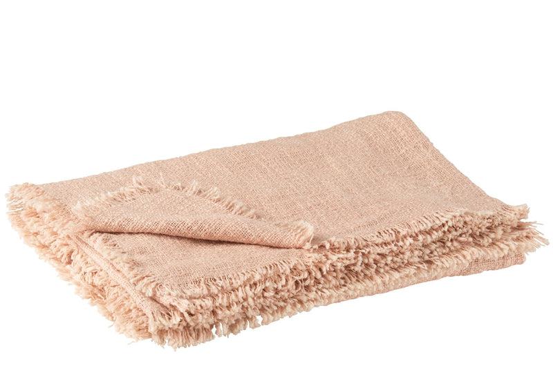 J-Line Zomer Plaid Oud Roze