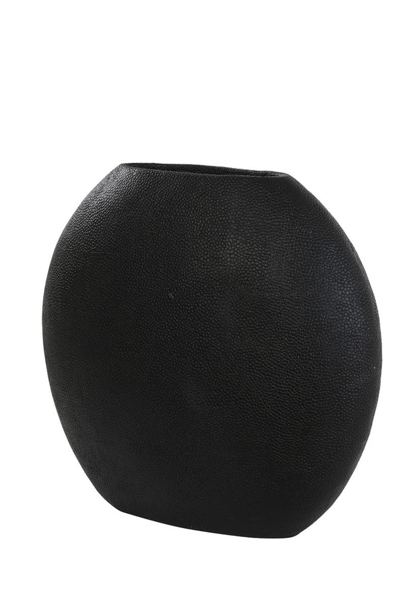 Light & Living Zwarte Vensterbank Vaas Rayskin 45Cm