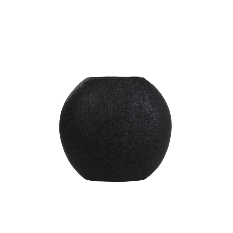 Light & Living Zwarte Vensterbank Vaas Rayskin 45Cm