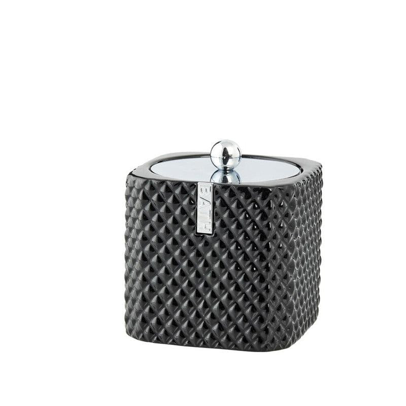 Opbergpot Badkamer Zwart Marion Lene Bjerre