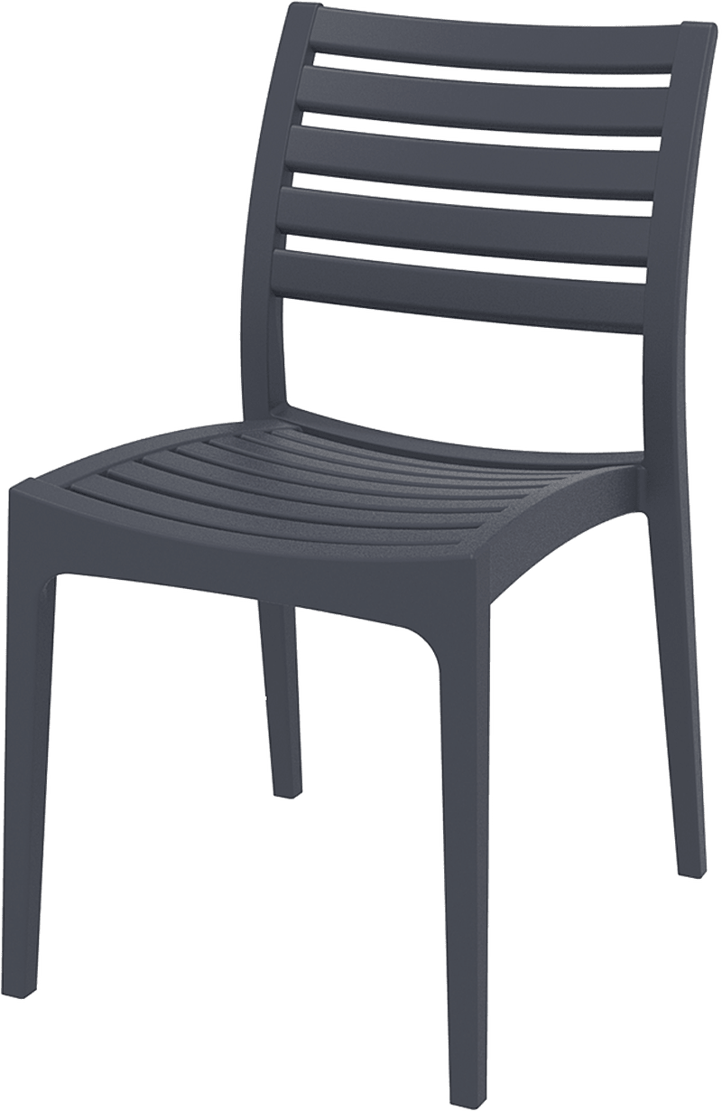 Stapelbare Tuinstoel Donkergrijs Siesta Ares
