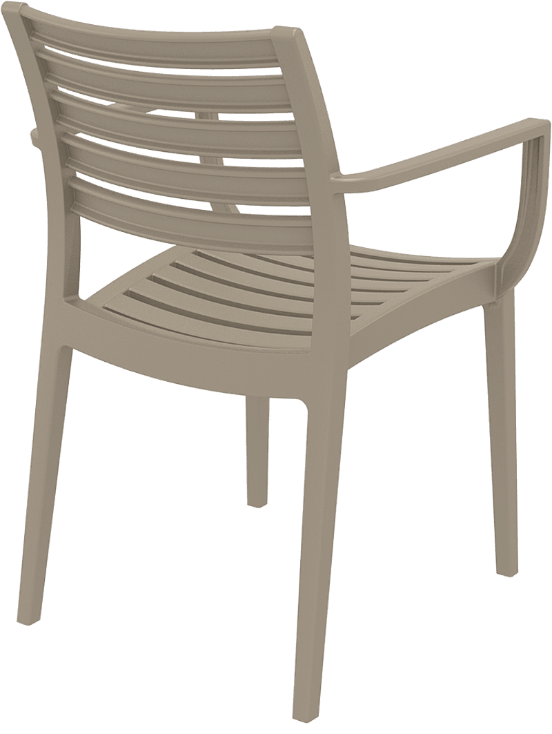 Stapelbare Tuinstoelen Met Leuning Taupe Siesta Artemis