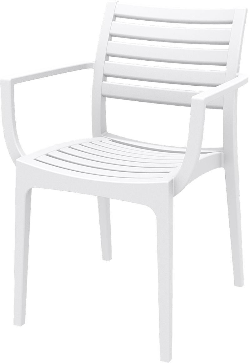 Stapelbare Tuinstoelen Met Leuning Wit Siesta Artemis