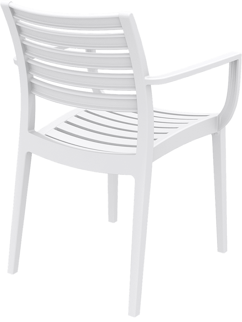 Stapelbare Tuinstoelen Met Leuning Wit Siesta Artemis