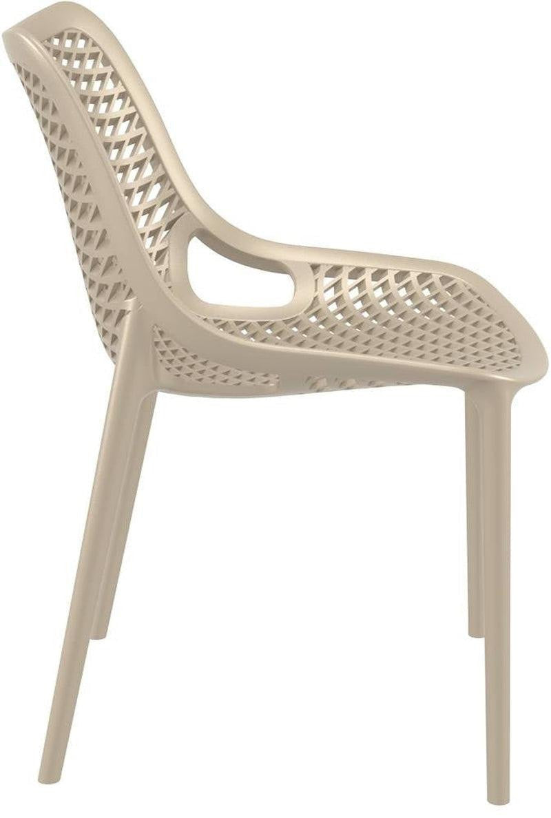 Tuin Stoel Taupe Stapelbaar Siesta Air