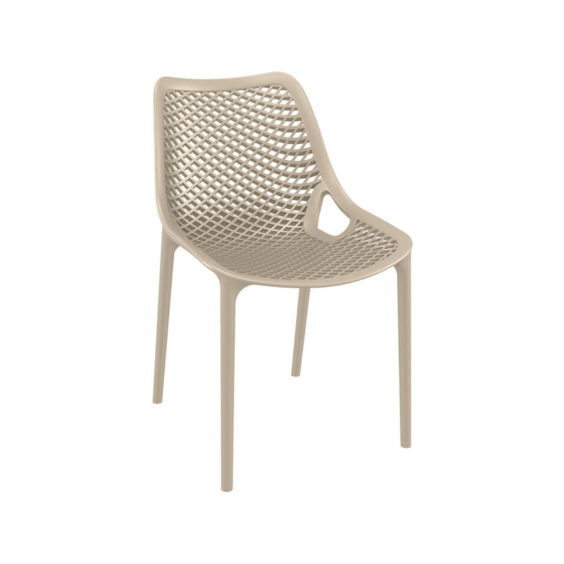 Tuin Stoel Taupe Stapelbaar Siesta Air