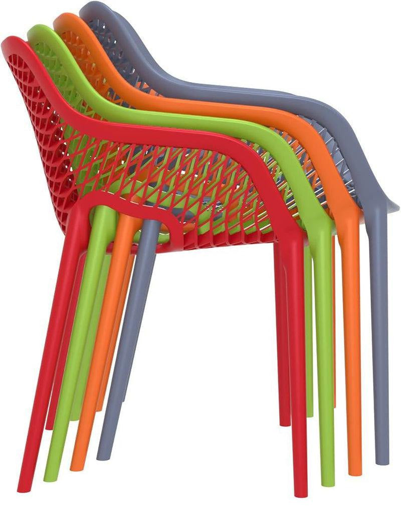 Tuinstoel Met Armleuning Wit Siesta Air Xl
