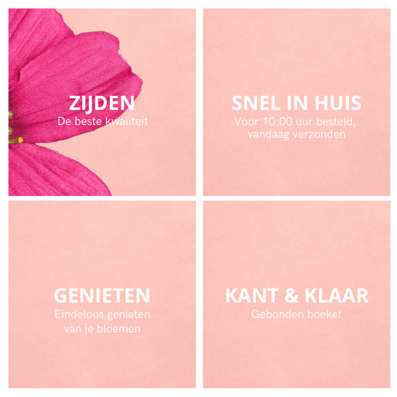 Zijden Boeket Emma