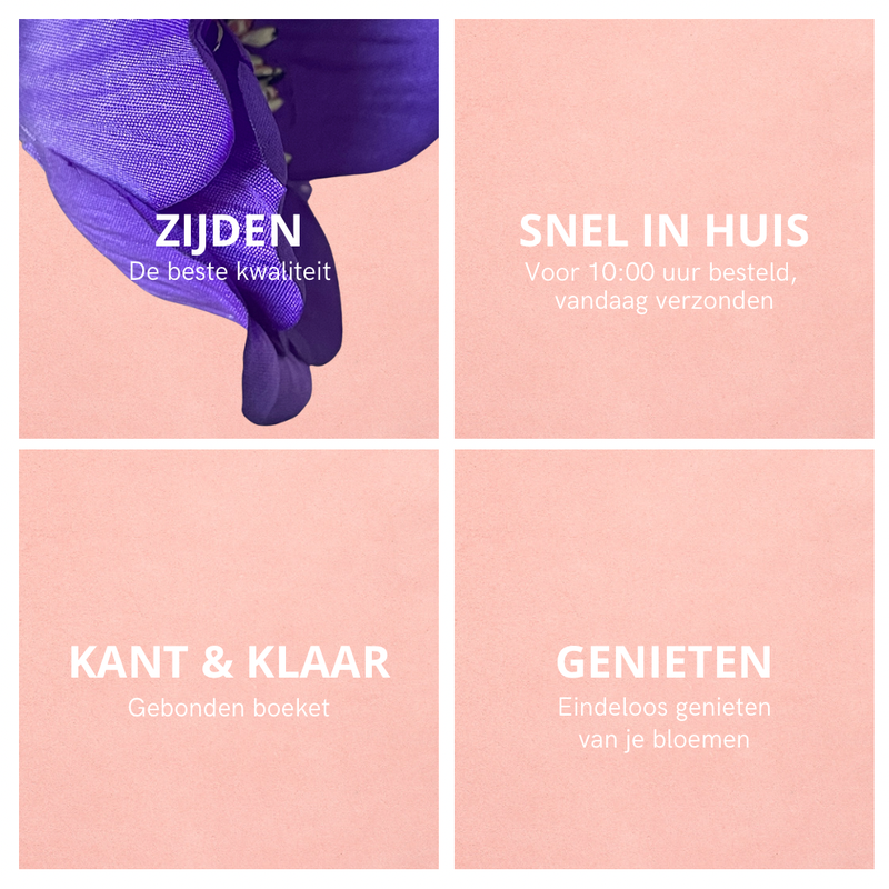 Zijden Boeket Jamie