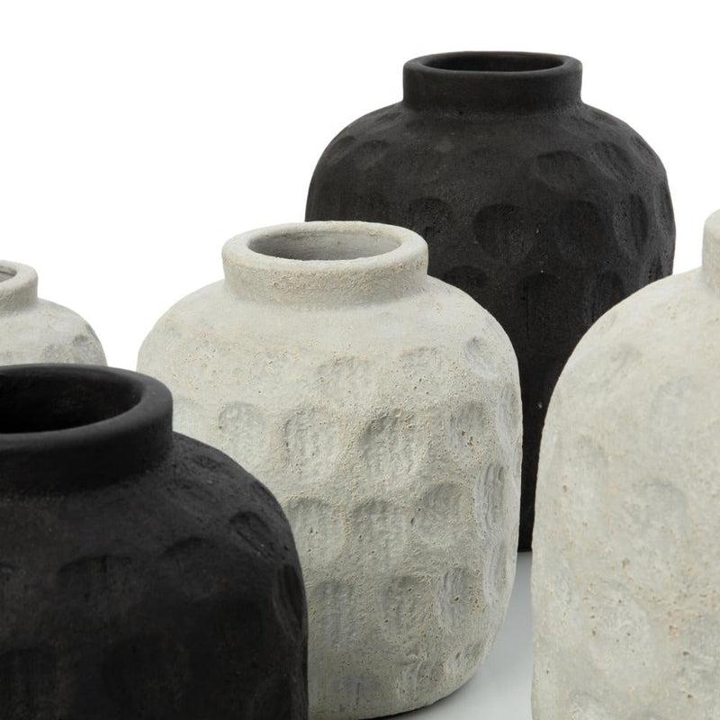 Bazar Bizar Grijze Betonlook Vaas M