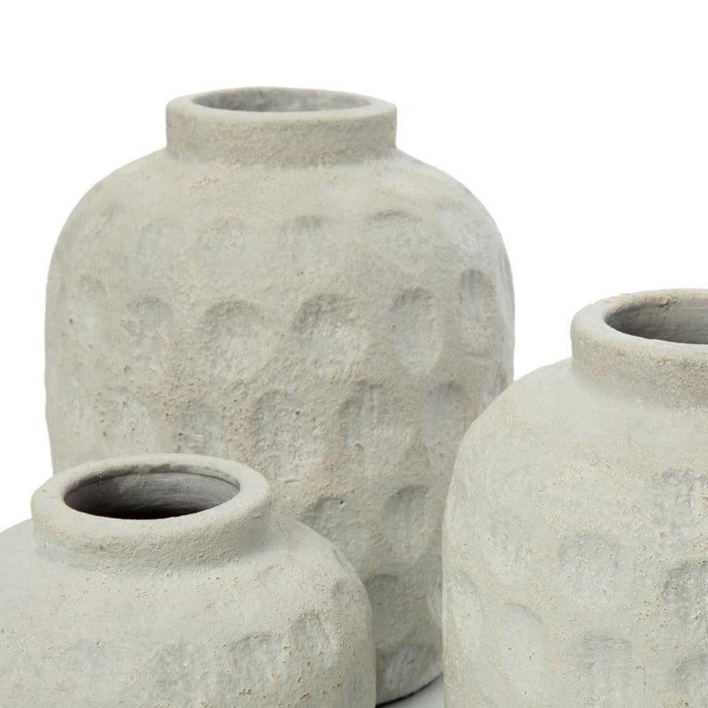Bazar Bizar Grijze Betonlook Vaas M