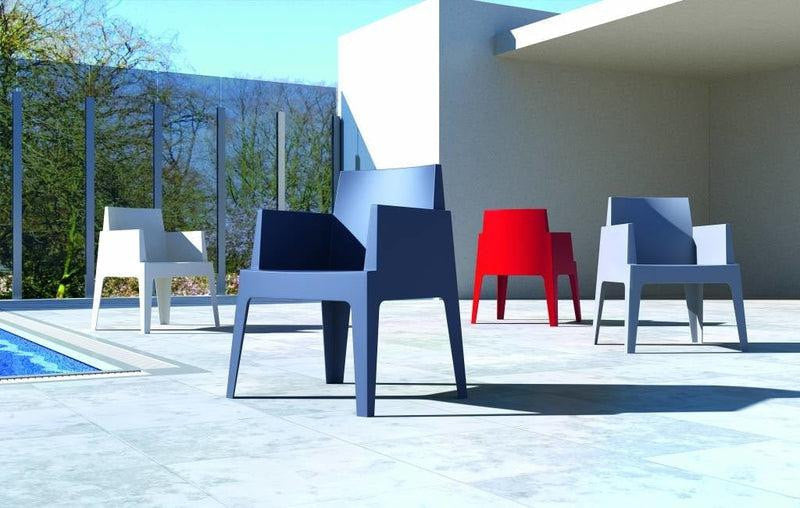 Box Tuinstoel Zwart Siesta