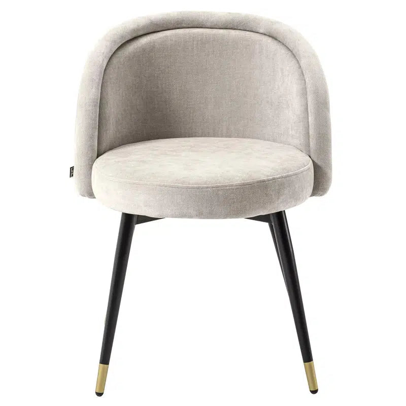 Eichholtz Eetkamerstoel Chloé Clarck Zand Set Van 2