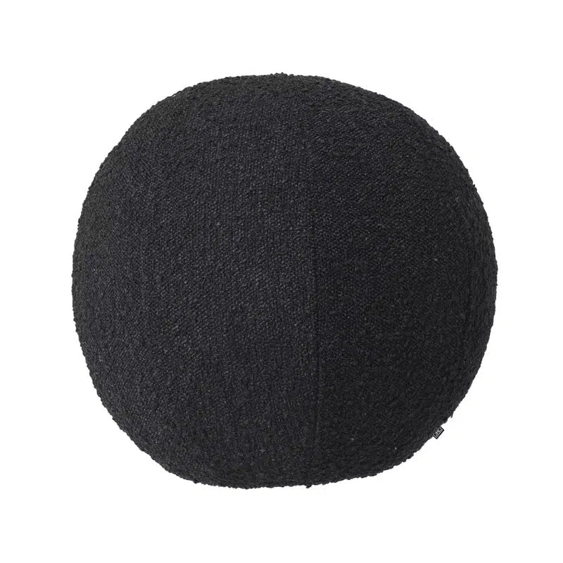 Eichholtz Zwart Bouclé Kussen Palla L