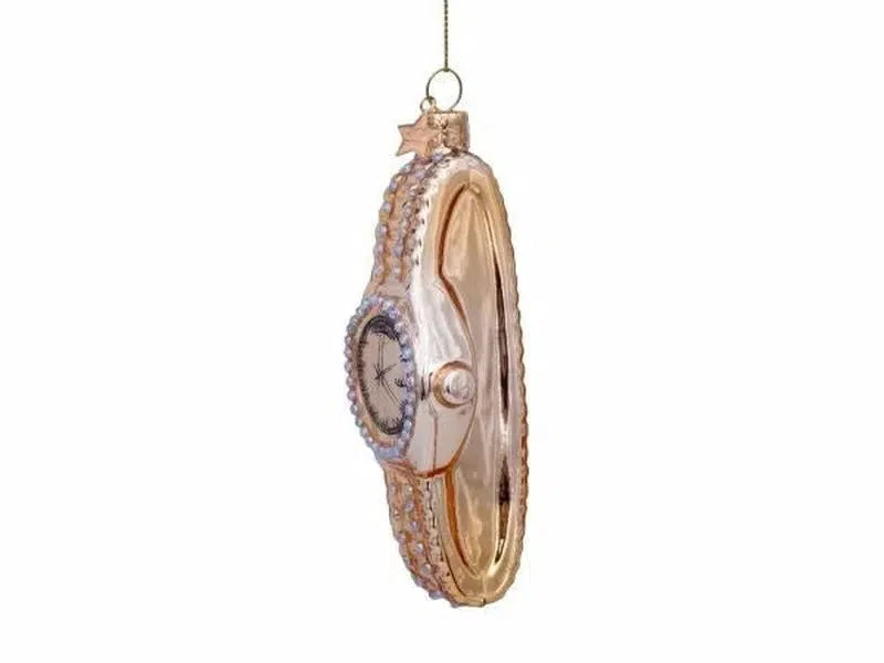 Gouden Horloge Kersthanger Vondels #32