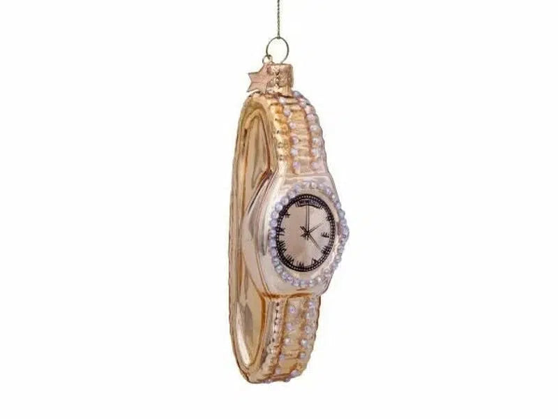 Gouden Horloge Kersthanger Vondels #32