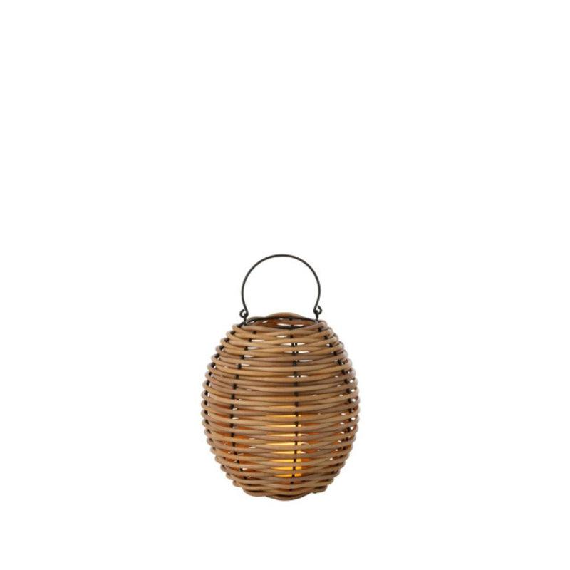 J-Line Gewoven Led Lantaarn Tuin S