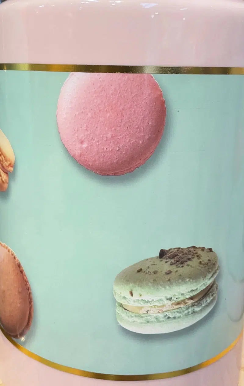 Macaron Opberg Pot Roze Goud