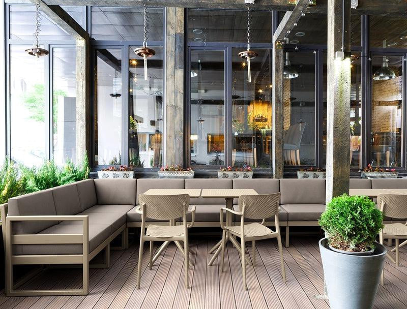 Terras Stoel Zwart Siesta Loft