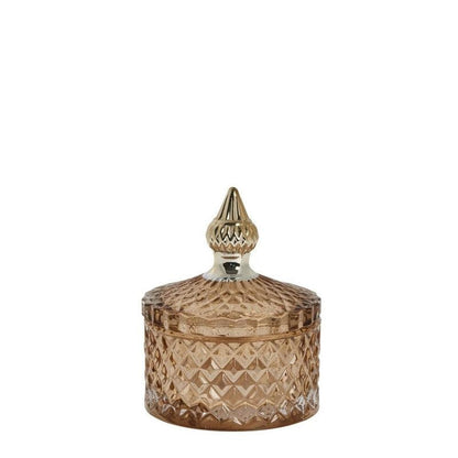 Decoratiepotje Bruin Goud Miya Lene Bjerre S
