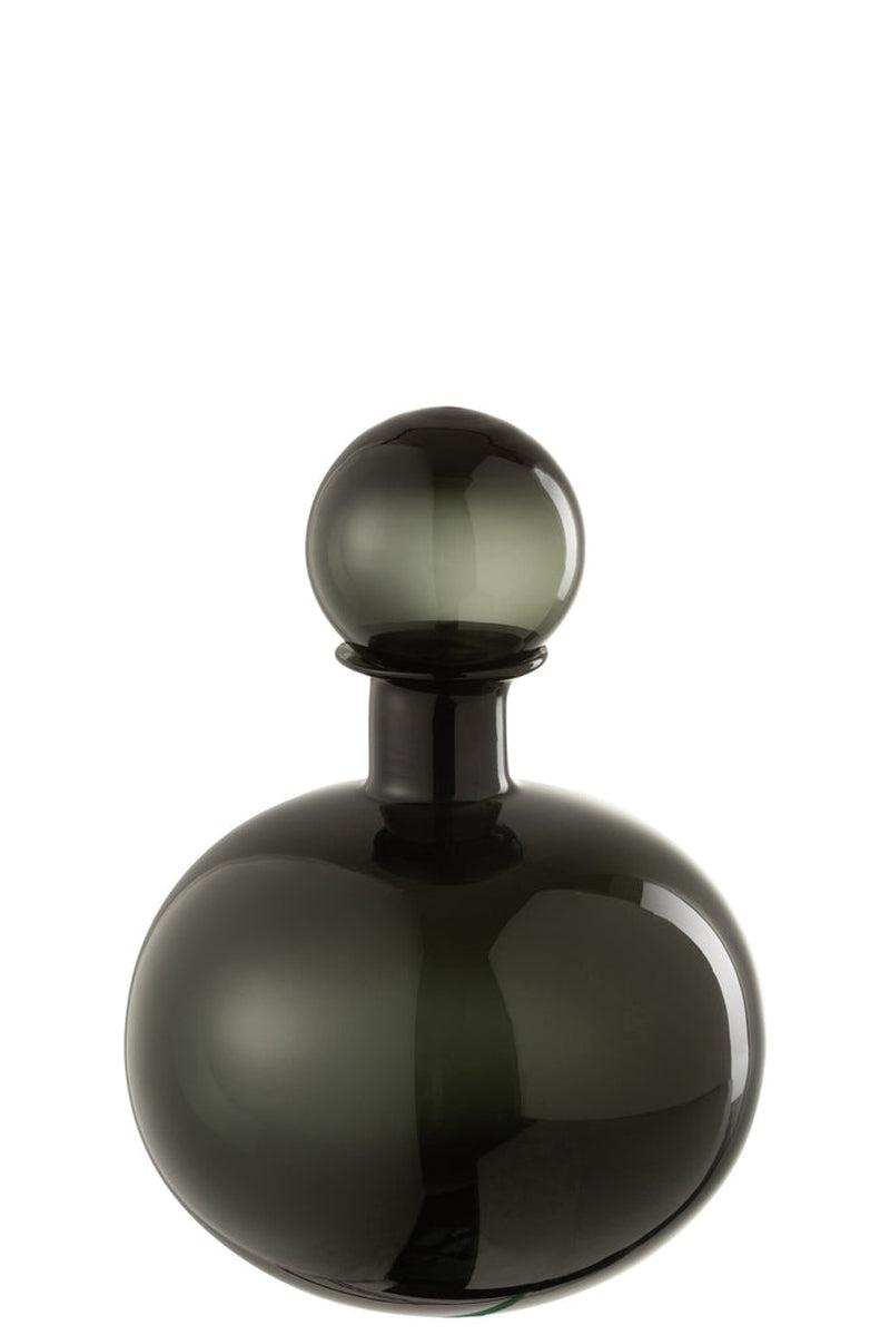 J-Line Bottle Chic Effen Zwart Bol