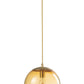 J-Line Hanglamp Bol Oker L