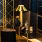 J-Line Kerstballen Goud Zwart Veren Set 4