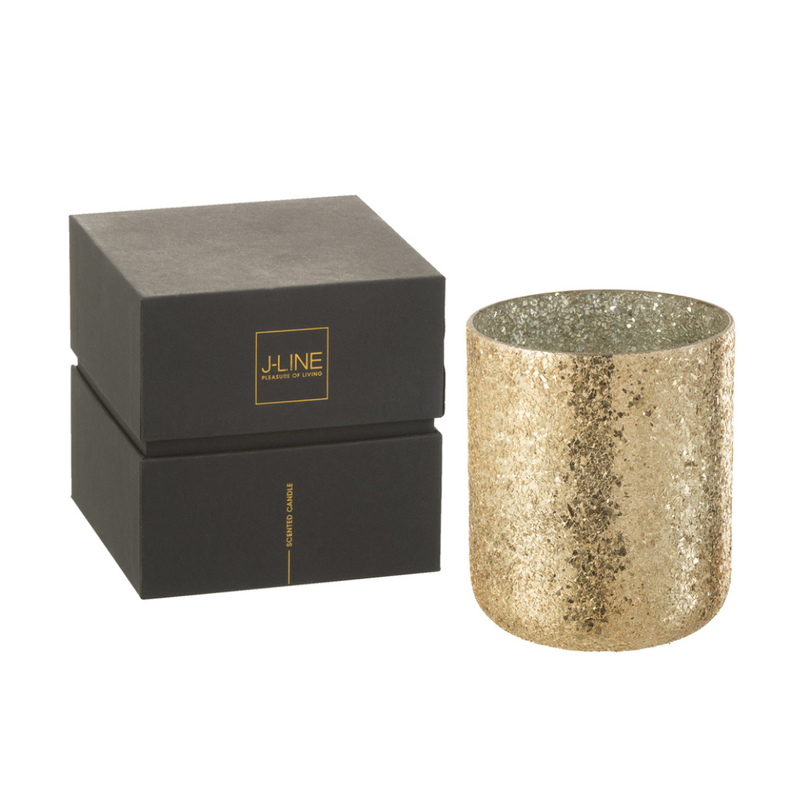 J-Line Luxuria Luxe Geurkaars Goud Xl 120H