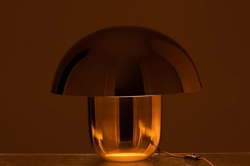 J-Line Paddenstoel Lamp Goud L