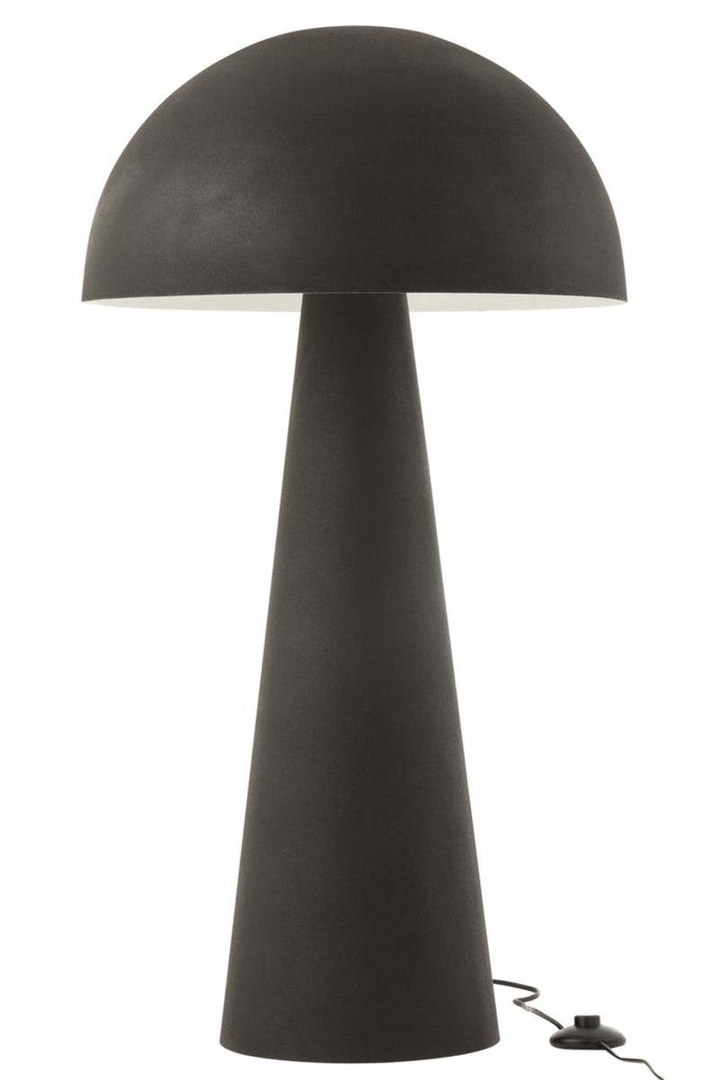 Vloerlamp Mat Zwart Xl