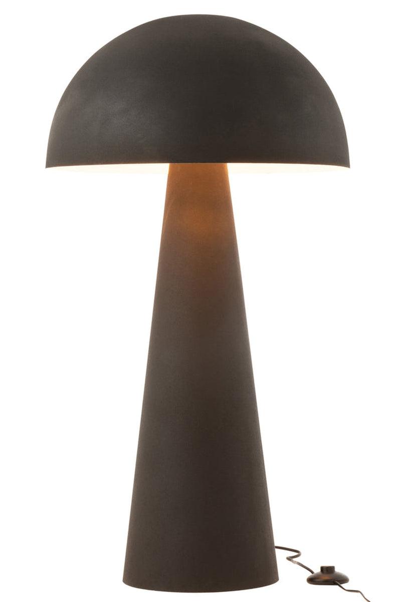 Vloerlamp Mat Zwart Xl