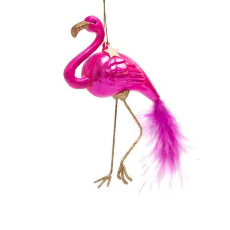 Flamingo Roze Kersthanger Vondels