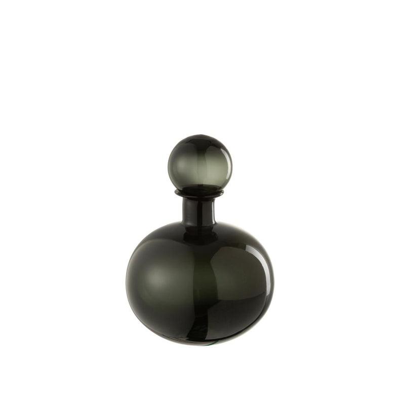 J-Line Bottle Chic Effen Zwart Bol