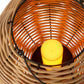 J-Line Gewoven Led Lantaarn Tuin L