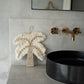 Katoen & Schelpen Palmboom Wit Naturel